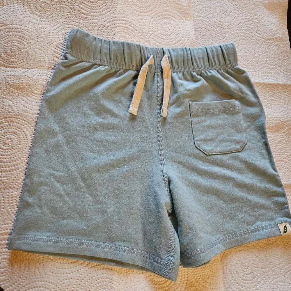 (238) Easy Peasy Blue Kids Drawstring Shorts Size 3T